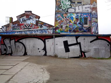 Graffiti Wall in Jena - Photo by HOBO - HBCs (2015)