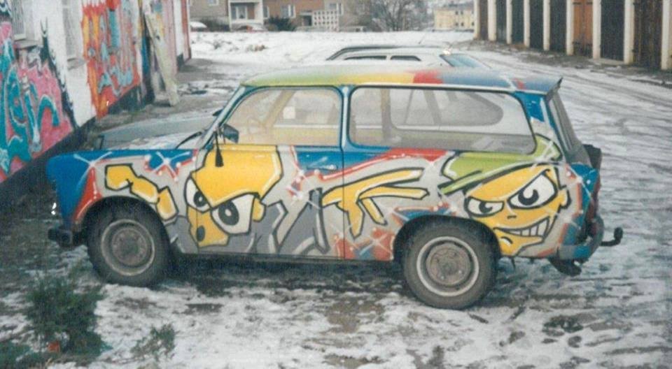 Graffiti Artwork in Jena - Photo by HOBO - EARL, Oldschool (1992)