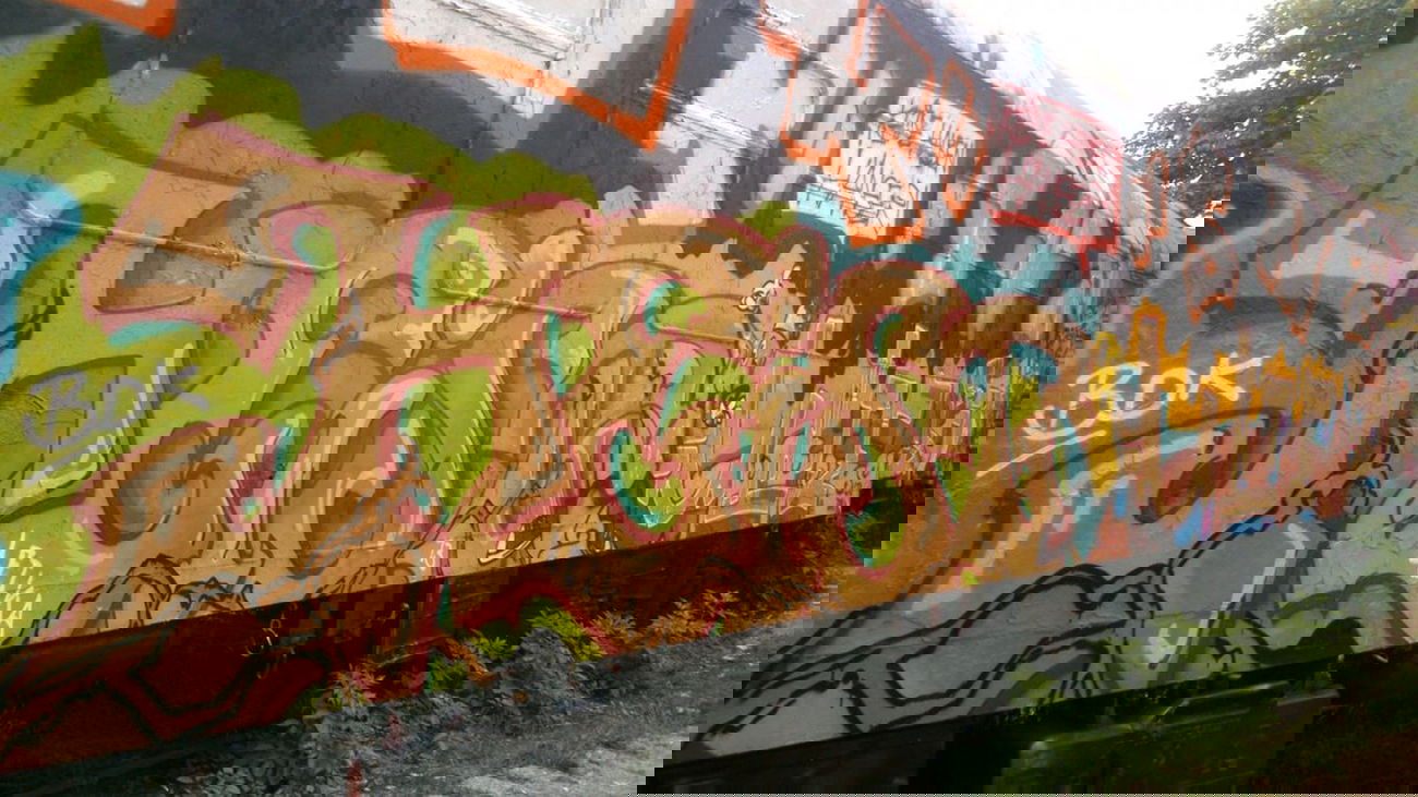 Graffiti Train in Jena - Photo by HOBO - HEIST, MATES (2013)