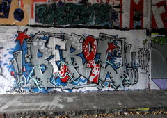 Graffiti Wall in Prague - Photo by HOBO - BERIL (2013)