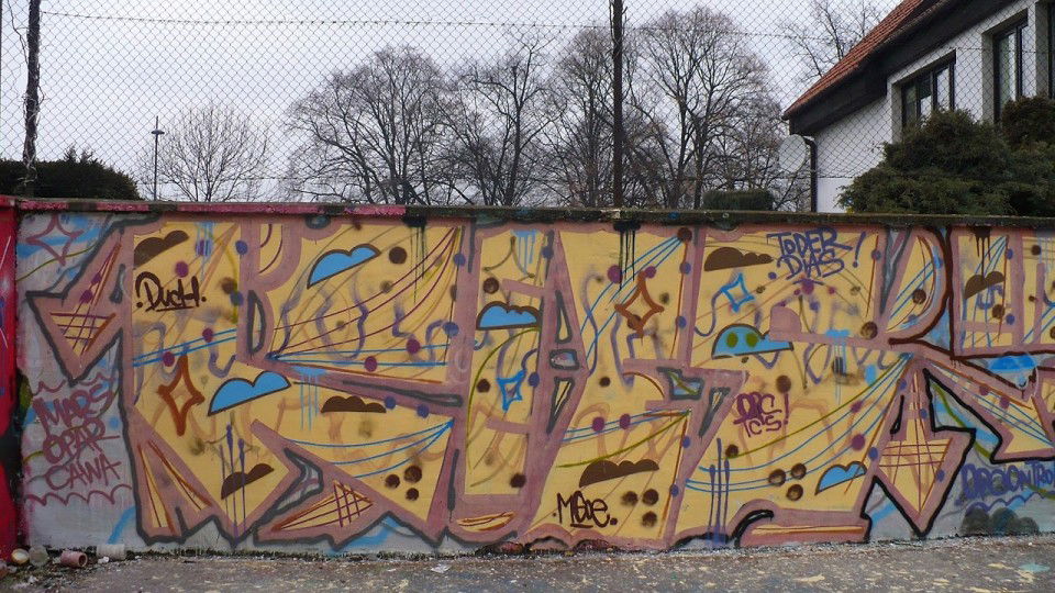 Graffiti Wall in CZECH REPUBLIC - Photo by HOES91 - HOES (2013)