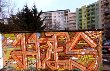 Graffiti Wall - Photo by HOES91 - HOES, HOES91, TC (2014)