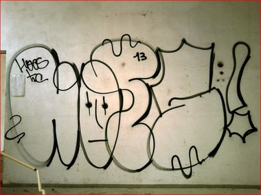 Graffiti Wall - Photo by HOES91 - HOES, HOES91, TC (2014)