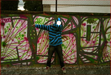 Graffiti Wall - Photo by HOES91 - HOES, HOES91, TC (2014)