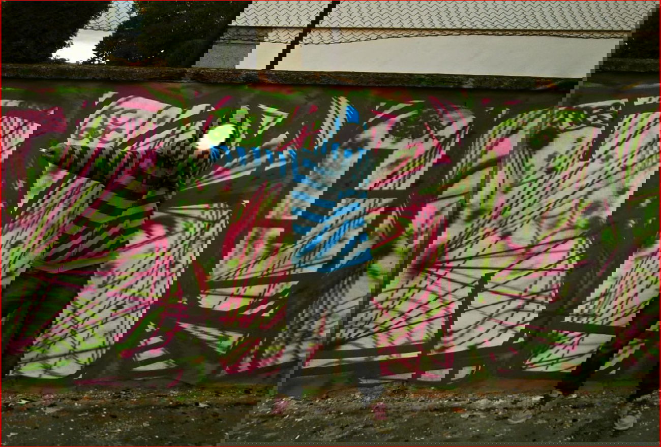 Graffiti Wall - Photo by HOES91 - HOES, HOES91, TC (2014)