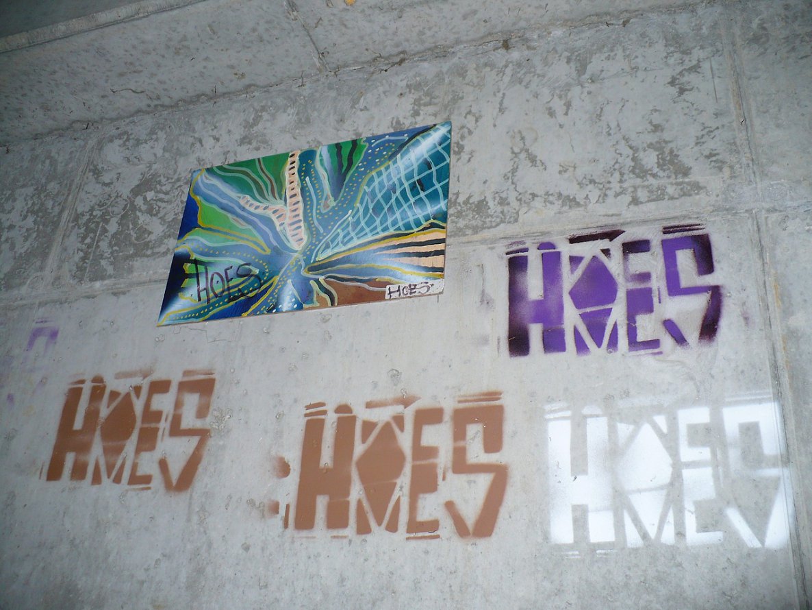 Graffiti Street Art - Photo by HOES91 - hoes (2014)