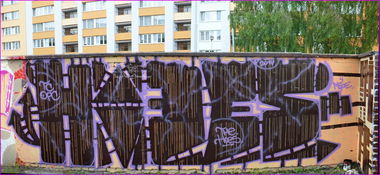 Graffiti Wall - Photo by HOES91