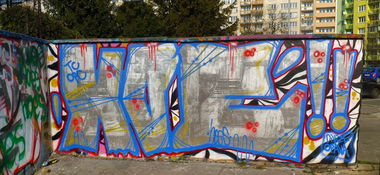 Graffiti Wall - Photo by HOES91