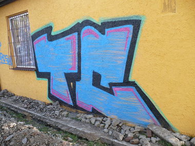 Graffiti Wall - Photo by HOES91