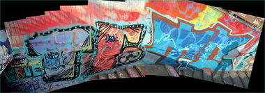 Graffiti Wall - Photo by HOES91