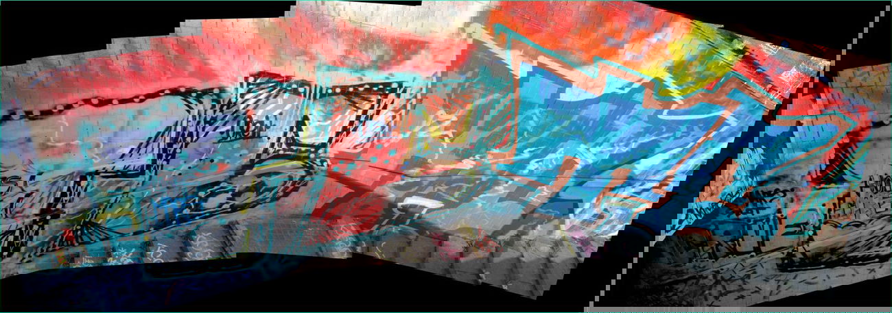 Graffiti Wall - Photo by HOES91