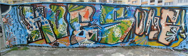 Graffiti Wall - Photo by HOES91 - HOES