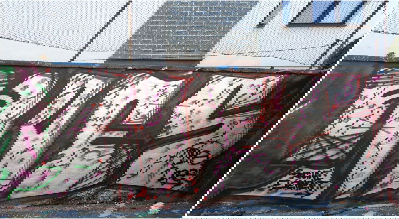 Graffiti Bombing in Okres Opava - Photo by HOES91 - HOES (2015)