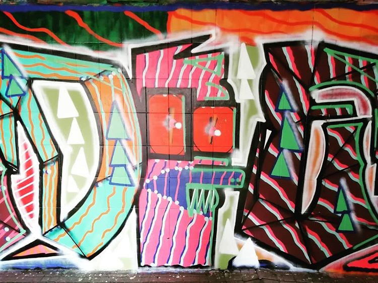 Graffiti Wall - Photo by HOES91 (2019)