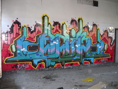 Graffiti Wall in Poland - Photo by HOIB1 (2012)