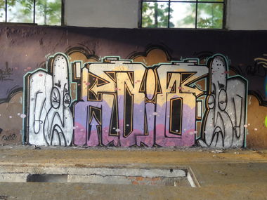 Graffiti Wall in Poland - Photo by HOIB1