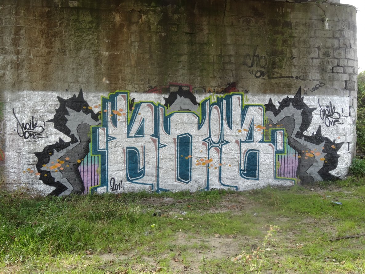 Graffiti Wall - Photo by HOIB1 - HOIB (2014)