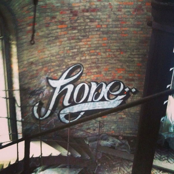 Graffiti in Saint Petersburg - Photo by HOPE - hope, urban, calligraphy