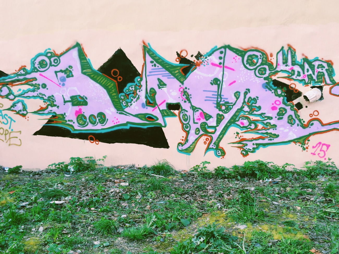 Graffiti Wall in Saint Petersburg - Photo by HOPE