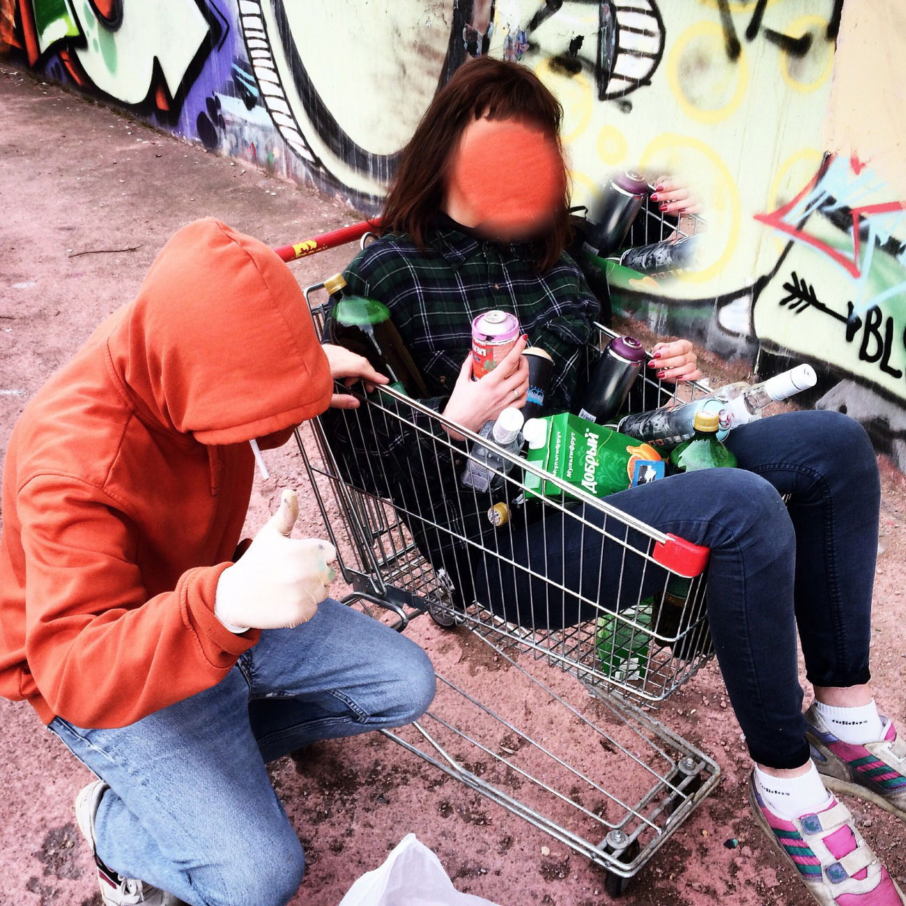 Graffiti Artwork in Saint Petersburg - Photo by HOPE (2015)