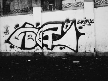 Graffiti Bombing - Photo by HOPE