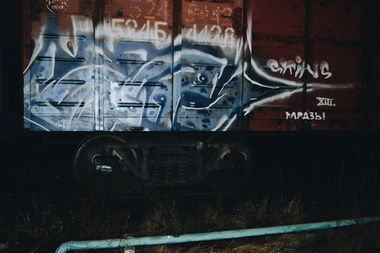 Graffiti Train - Photo by HOPE (2013)