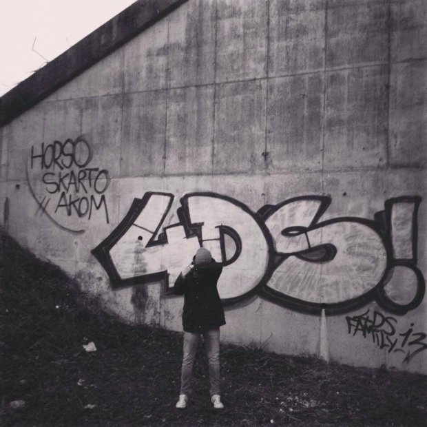 Graffiti Bombing - Photo by HORSO - 4DS, CREW