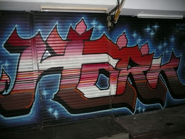 Graffiti Bombing - Photo by HOYA - hork, bangkok, thailand
