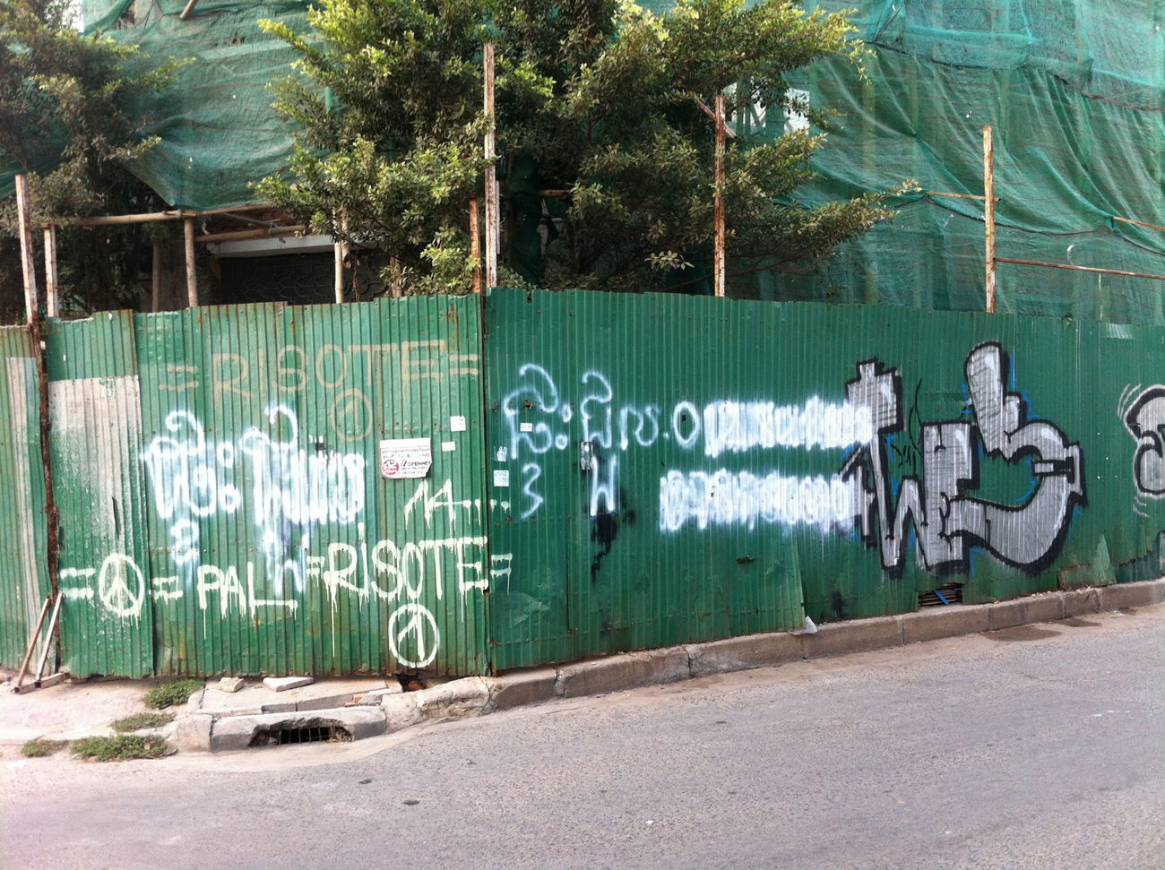 Graffiti Bombing - Photo by HOYA - risote, PAL, WS