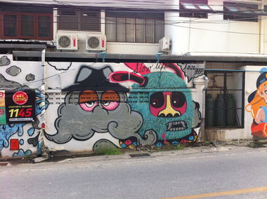 Graffiti Street Art - Photo by HOYA - chiang, mai, thailand