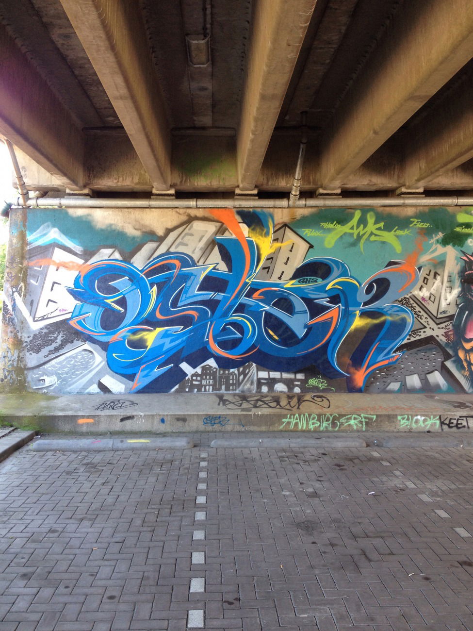 Graffiti Wall - Photo by HOYA - amsterdam