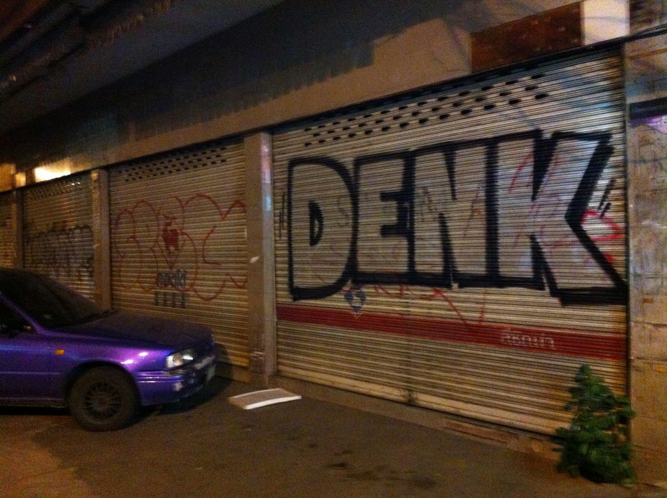 Graffiti Bombing - Photo by HOYA - denk, 1up, chiang