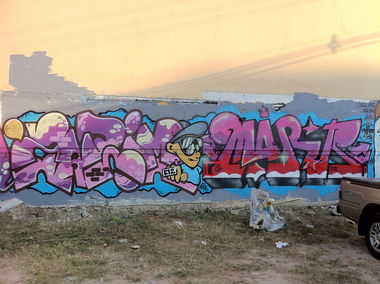 Graffiti Wall - Photo by HOYA - zarim, marker, chiang