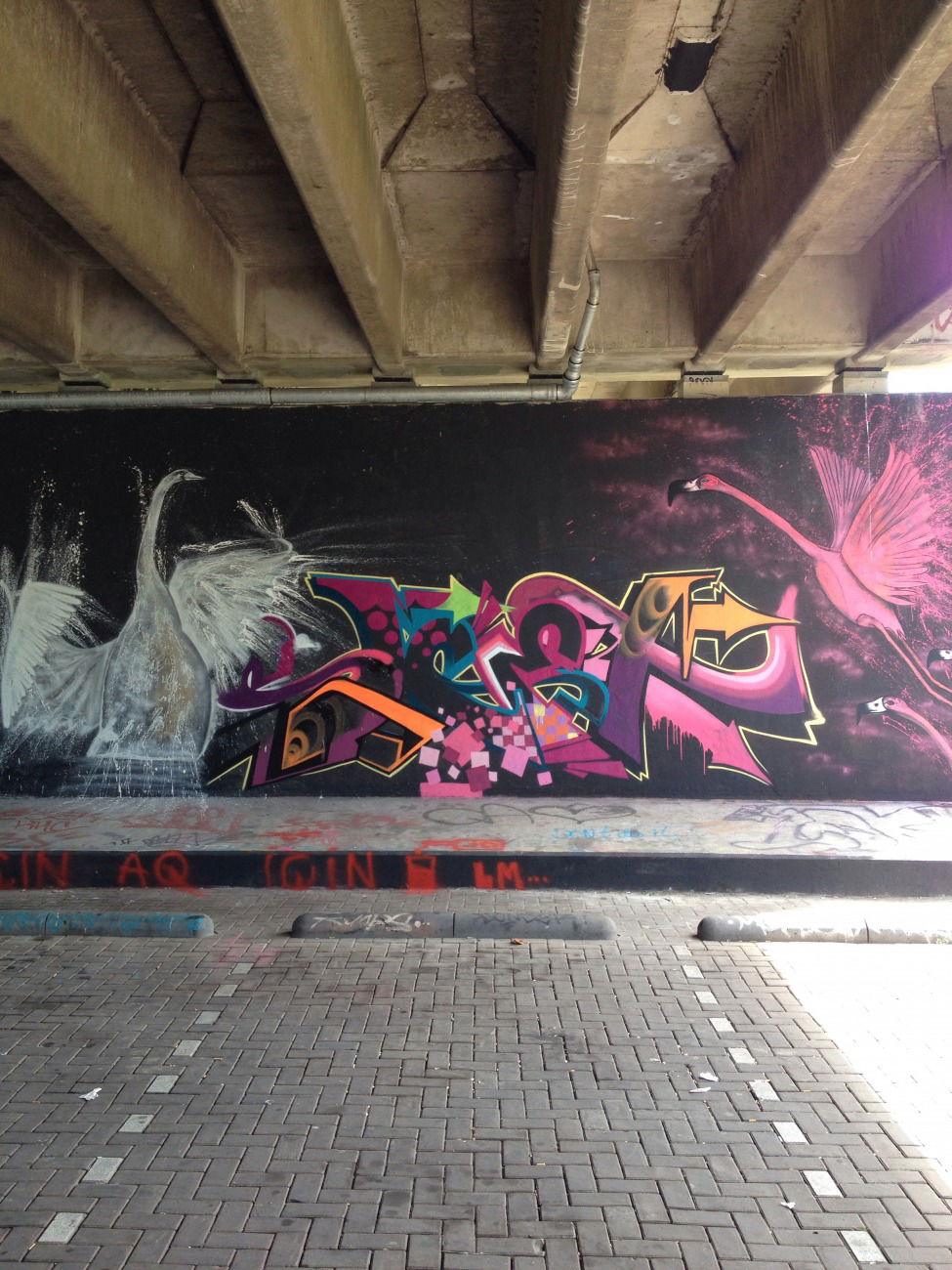 Graffiti Wall - Photo by HOYA - amsterdam