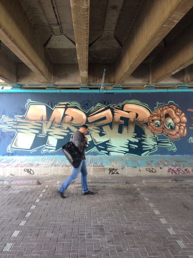 Graffiti Wall - Photo by HOYA - amsterdam, mr, zero