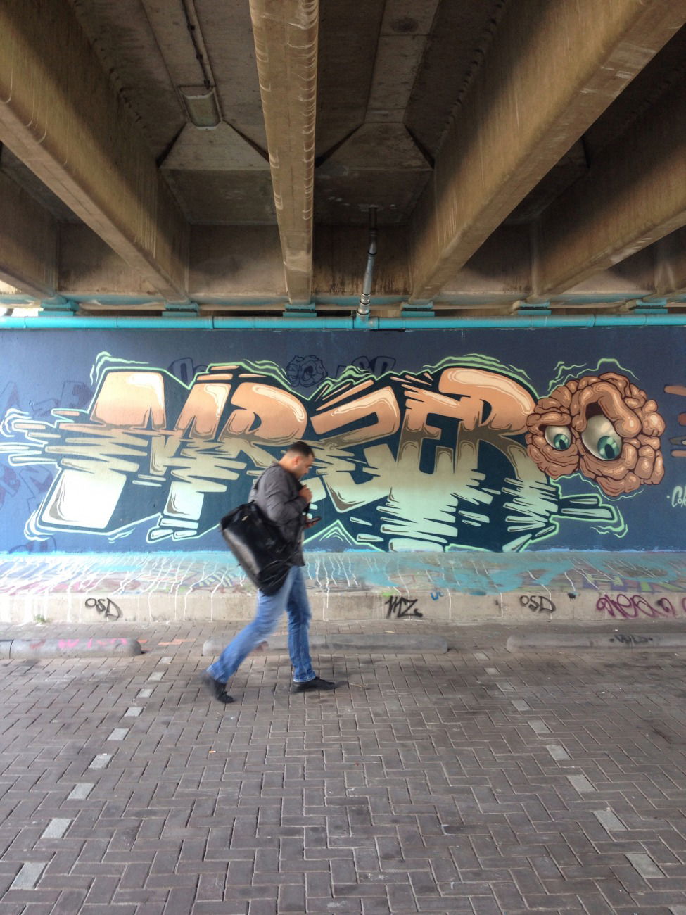 Graffiti Wall - Photo by HOYA - amsterdam, mr, zero