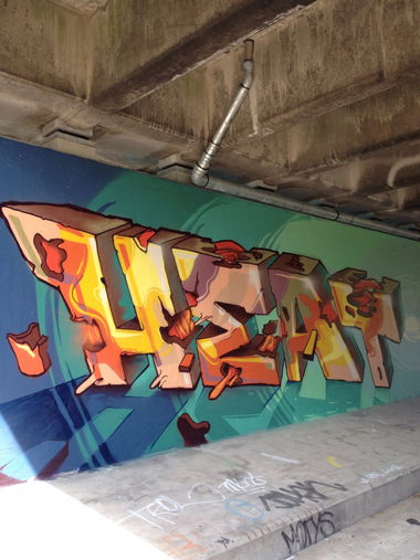Graffiti Wall - Photo by HOYA - amsterdam, heat