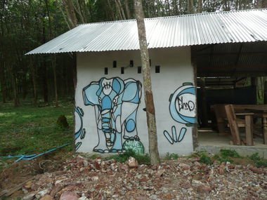 Graffiti Street Art - Photo by HOYA - koh, lanta, thailand