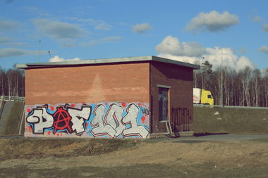 Graffiti Wall in Russia - Photo by HUSTLER - PAF, 101 (2014)