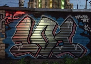 Graffiti Wall in Saint Petersburg - Photo by HUSTLER - finally, for, crew