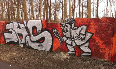 Graffiti Wall - Photo by HYaeNE - 3H, Dortmund