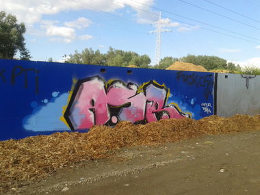 Graffiti Wall - Photo by HaCksau - ASR