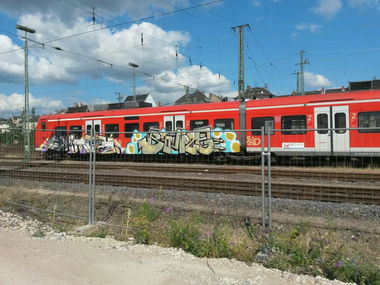 Graffiti Train - Photo by HaCksau