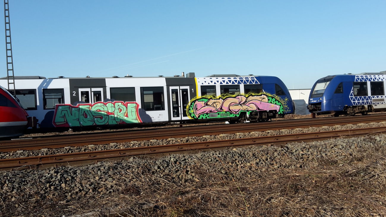 Graffiti Train - Photo by HaCksau