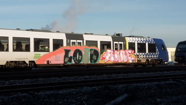 Graffiti Train - Photo by HaCksau