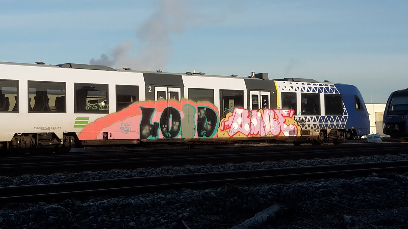 Graffiti Train - Photo by HaCksau