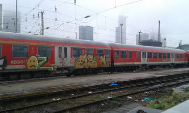 Graffiti Train - Photo by HaCksau