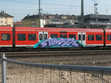 Graffiti Train - Photo by HaCksau