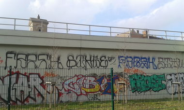 Graffiti Wall - Photo by HaCksau - Frost, Fresh, Style