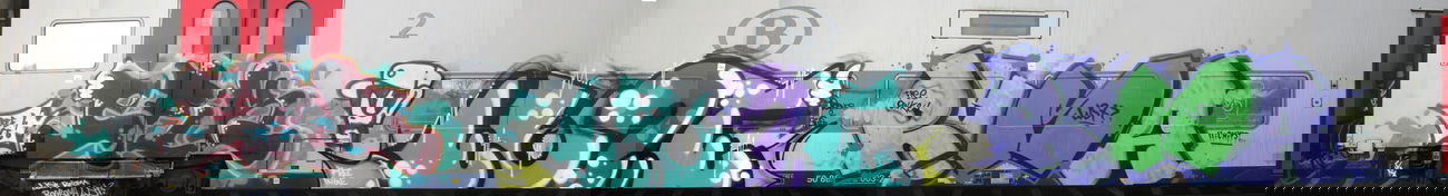 Graffiti Train in Antwerp - Photo by HacksawDimJuggan - Belgium, Epik, Lust